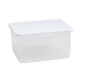 Food Locker 4.1L Rectangular Clear/White 7.03