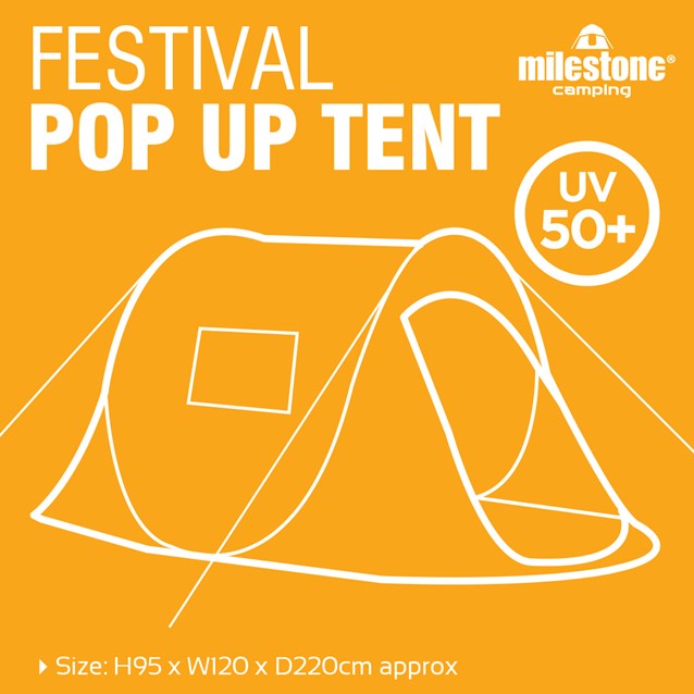 Festival Pop Up Tent