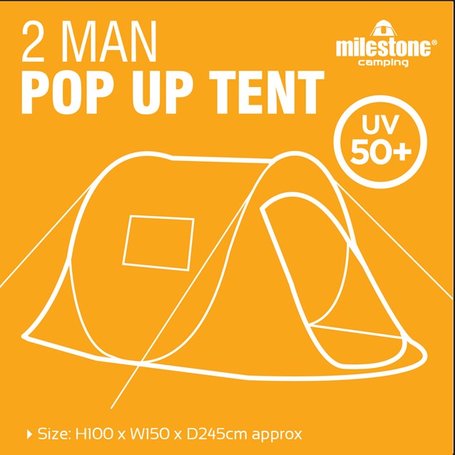 2 Man Pop Up Tent