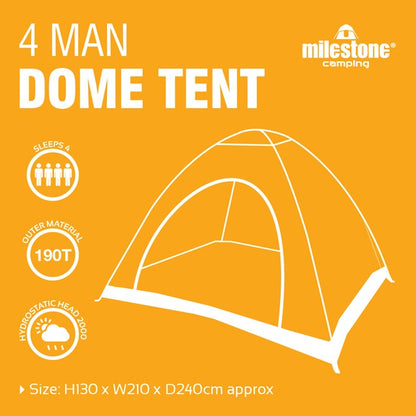 4 Man Dome Tent