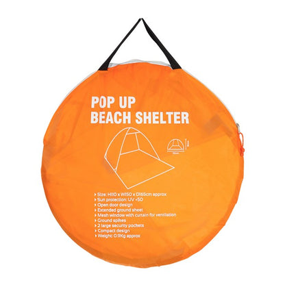 Pop Up Beach Shelter - UV50+ Protection