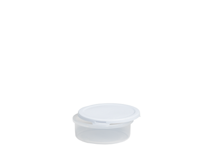 Food Locker 650ml Round Clear/White 10.01