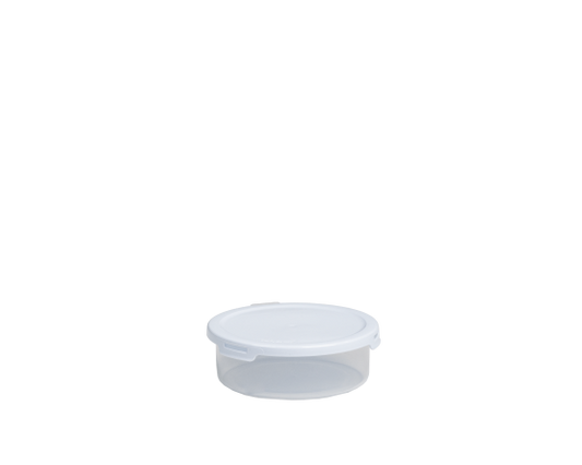 Food Locker 650ml Round Clear/White 10.01