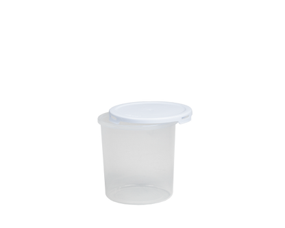 Food Locker 1.8L Round Clear/White 10.03