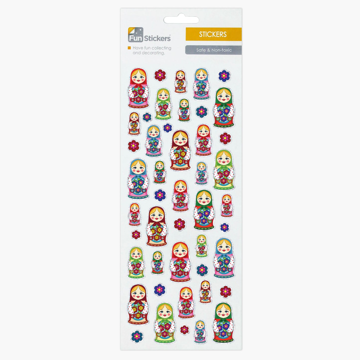Fun stickers Russian Dolls