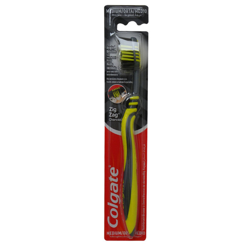 Colgate zig zag charcoal toothbrush
