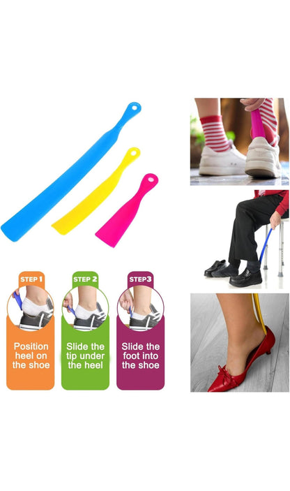 DID Shoe Horn Long Handle For Use with Shoes, Boots and Trainers Aid