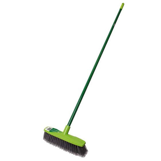 Balai-brosse Tonkita avec manche vert