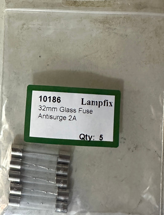 Fusible en verre 32mm anti-surtension 2A