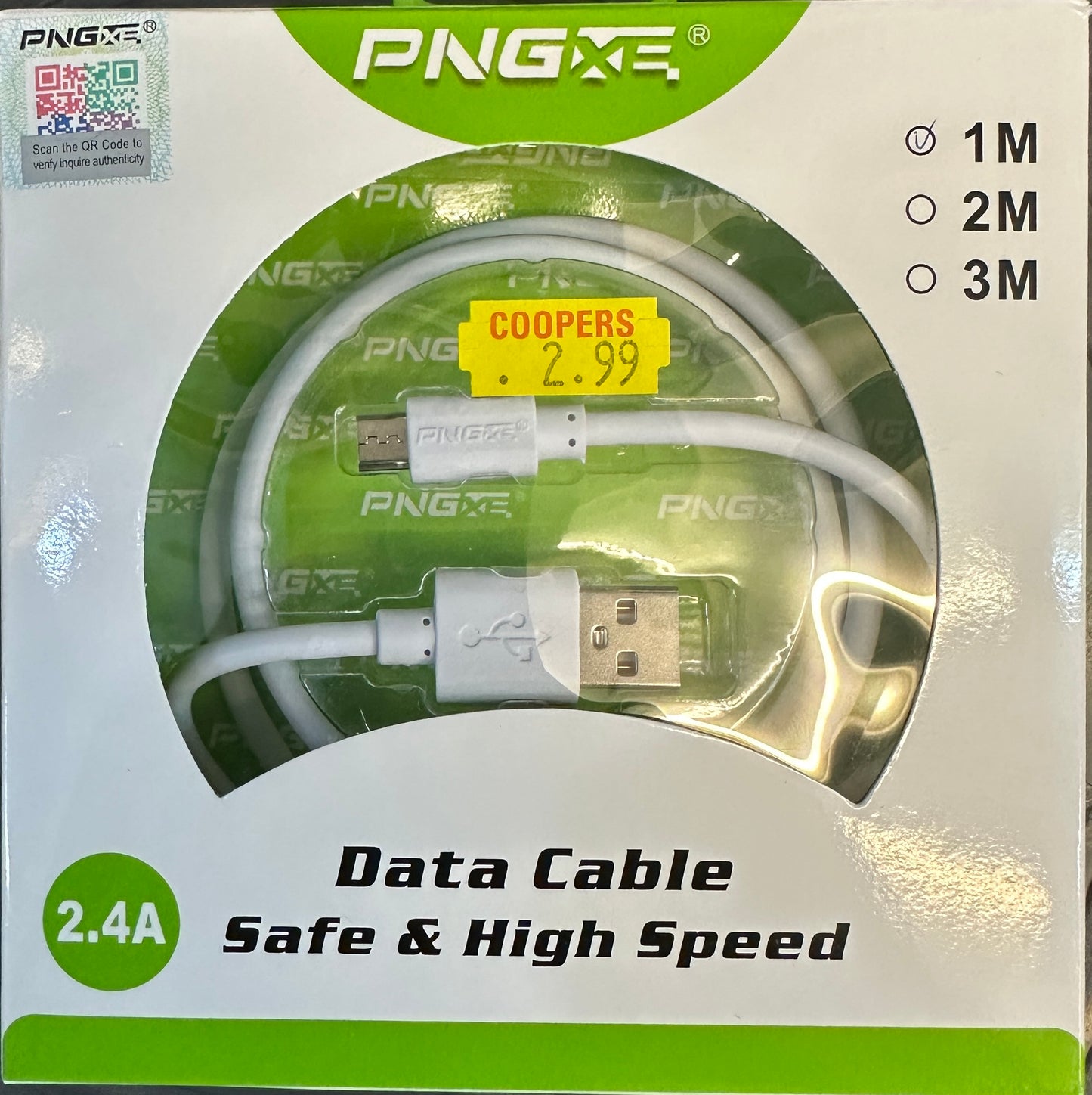 CÂBLE DE DONNÉES PNGXE SÛR ET HAUTE VITESSE