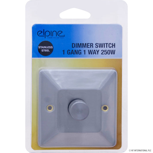 Dimmer Switch 1 Gang 2 Way 250W