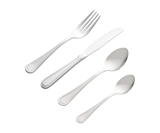 Coffret Ménagère 24 Pièces Grand 18/0 – L'Élégance à Votre Table.