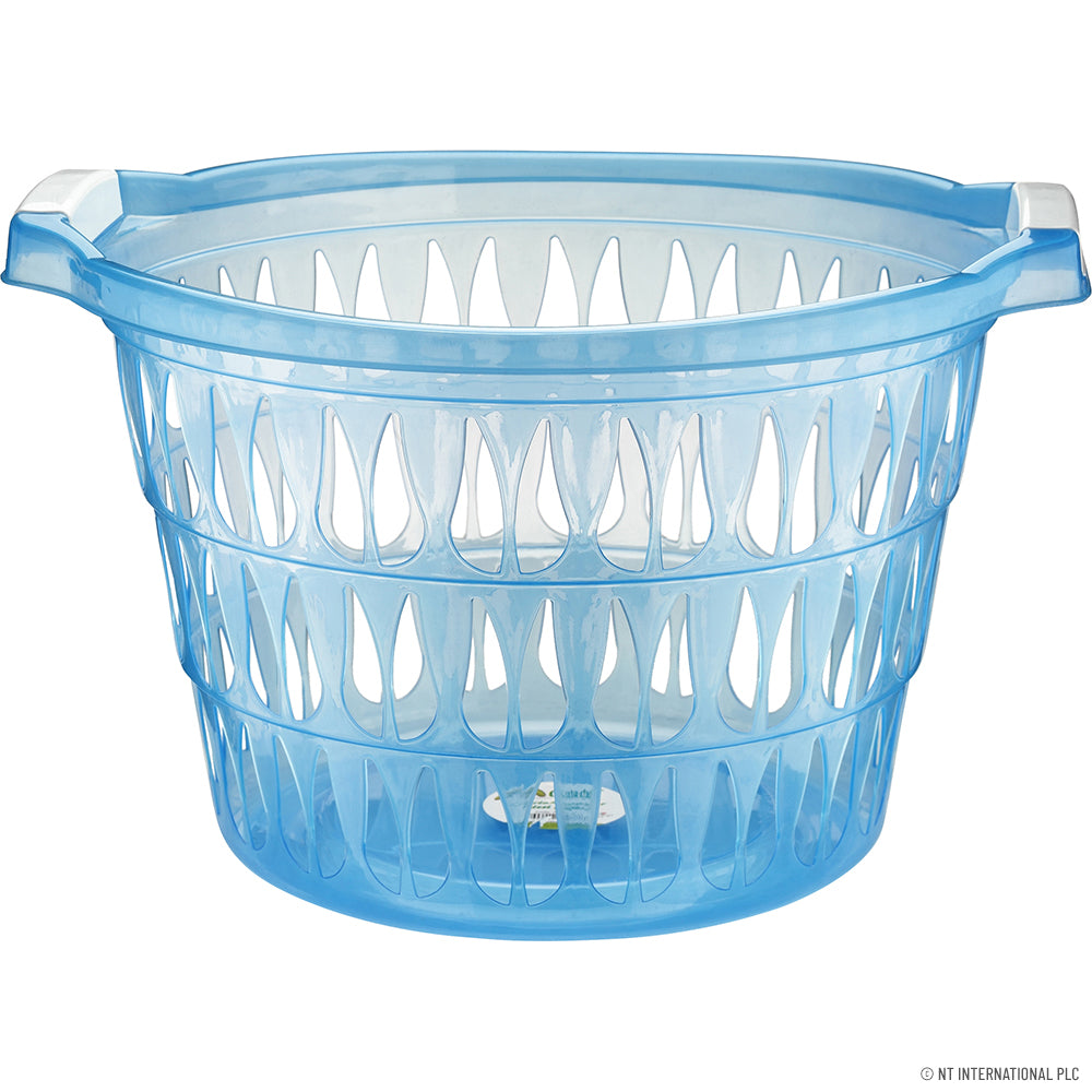 Vasque de salle de bain élégante et transparente à bords arrondis
