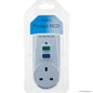 13A Protect RCD Socket Adaptor for Enhanced Electrical Protection