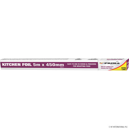 Rouleau d'aluminium de qualité supérieure 5m x 450mm pour garder les aliments frais et savoureux