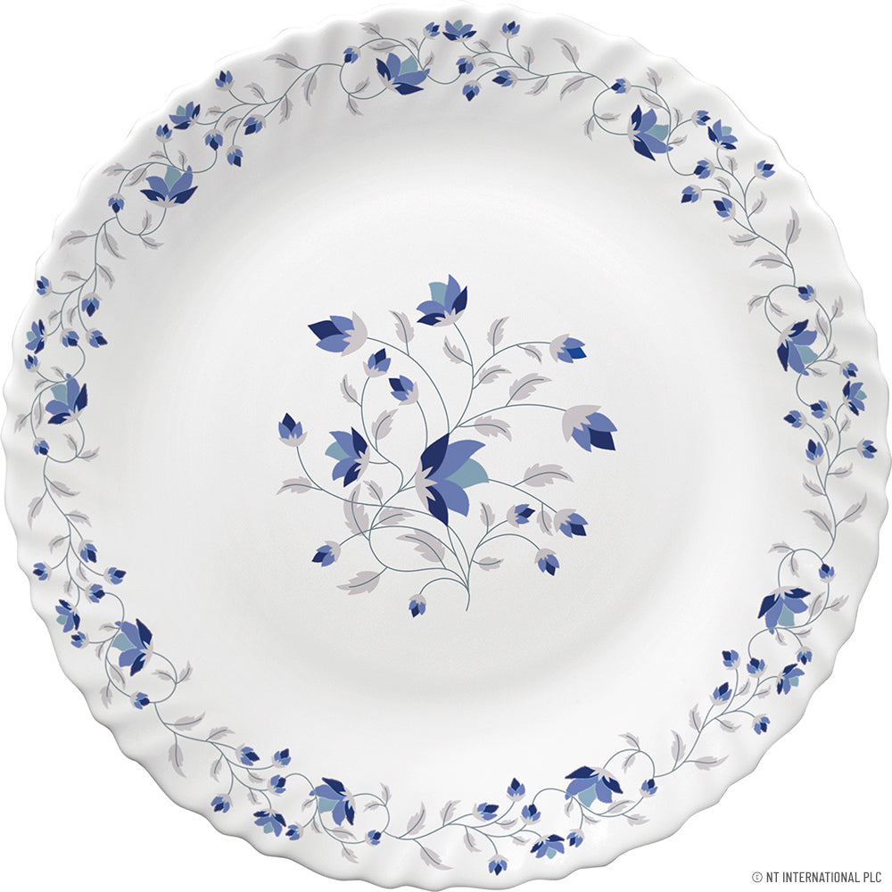 Sublimez votre style avec l'assiette plate Classique - Bleu Mystique.