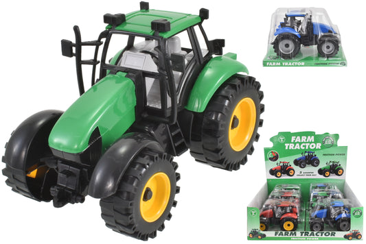 the Best Plastic Friction Tractor Assortment  Display Box Included
