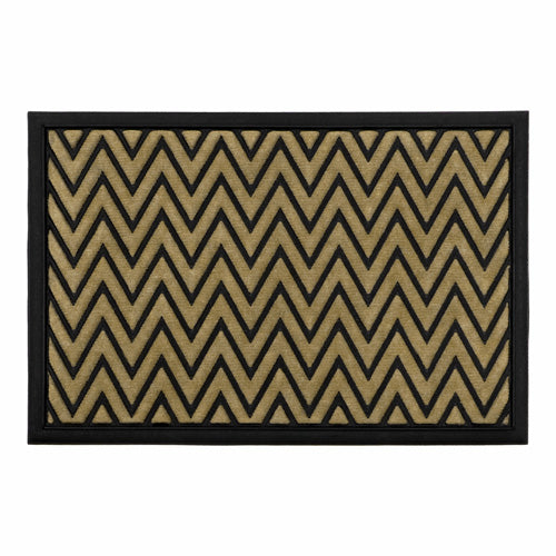 Paillasson Jvl Vienna - Motif zigzag | 40x60cm.