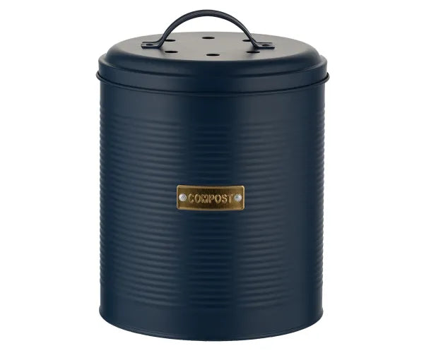 Otto Navy Compost Caddy : Une solution élégante et écologique pour les déchets de cuisine.