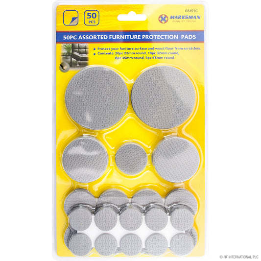 Premium Furniture Protection Pad Set - 50pc Assorted Pack for Floor and Surface Care