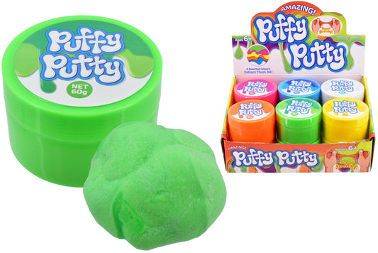 Get Creative with 60g Puffy Putty in Display Box  Fun & Colorful Craft Supplies