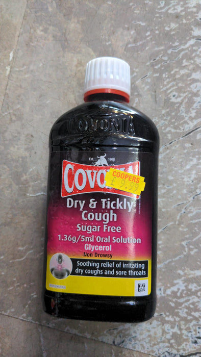 Covonia Dry & Tickly Coughs Sugar-Free Solutions