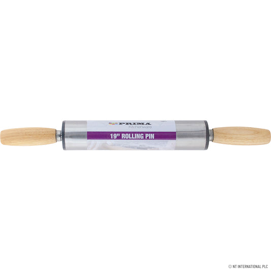 Rouleau à pâtisserie premium en aluminium de 48 cm – Votre allié de cuisine robuste pour une manipulation facile de la pâte.