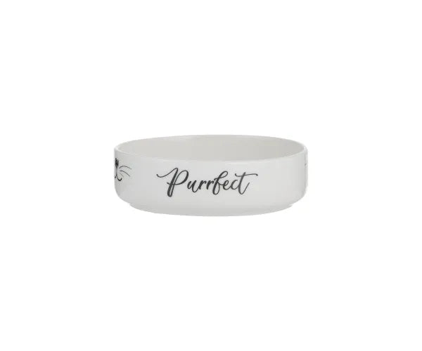 Gamelle pour chat Purrfect 13x4cm : solution d'alimentation élégante et pratique pour votre ami félin.