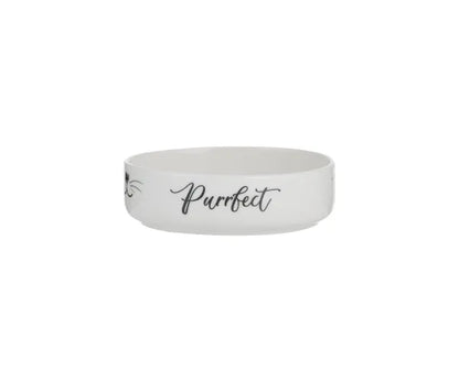 Gamelle pour chat Purrfect 13x4cm : solution d'alimentation élégante et pratique pour votre ami félin.