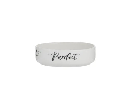 Gamelle pour chat Purrfect 13x4cm : solution d'alimentation élégante et pratique pour votre ami félin.