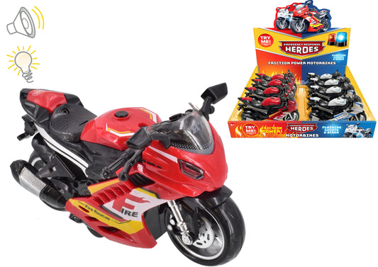 Explore Adventure with Light and Sound Motorbikes - 2 Assorted