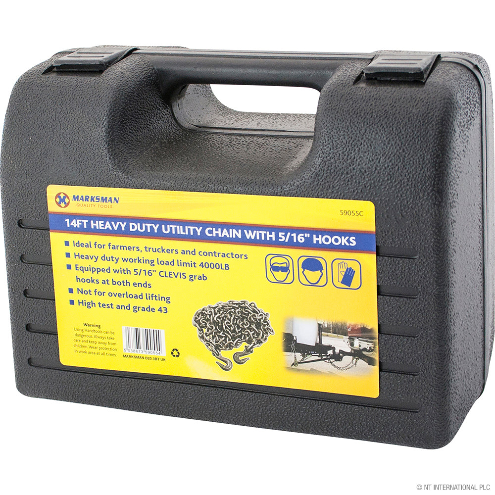 14ft Heavy Duty Utility Chain with 5/16