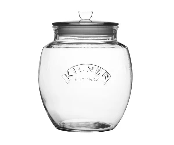 Premium Universal Push Top Storage Jar 4 Litre | Keep Your Essentials Fresh.