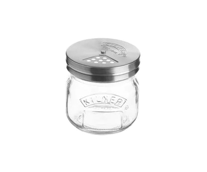 le pot de conservation pratique de 0,25 litre avec couvercle doseur.