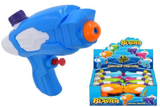 Fun-Filled Water Pistol Set in Display Box 6 Vibrant Assorted Colors - Perfect for Summer Playtime, Parties, and Outdoor Events