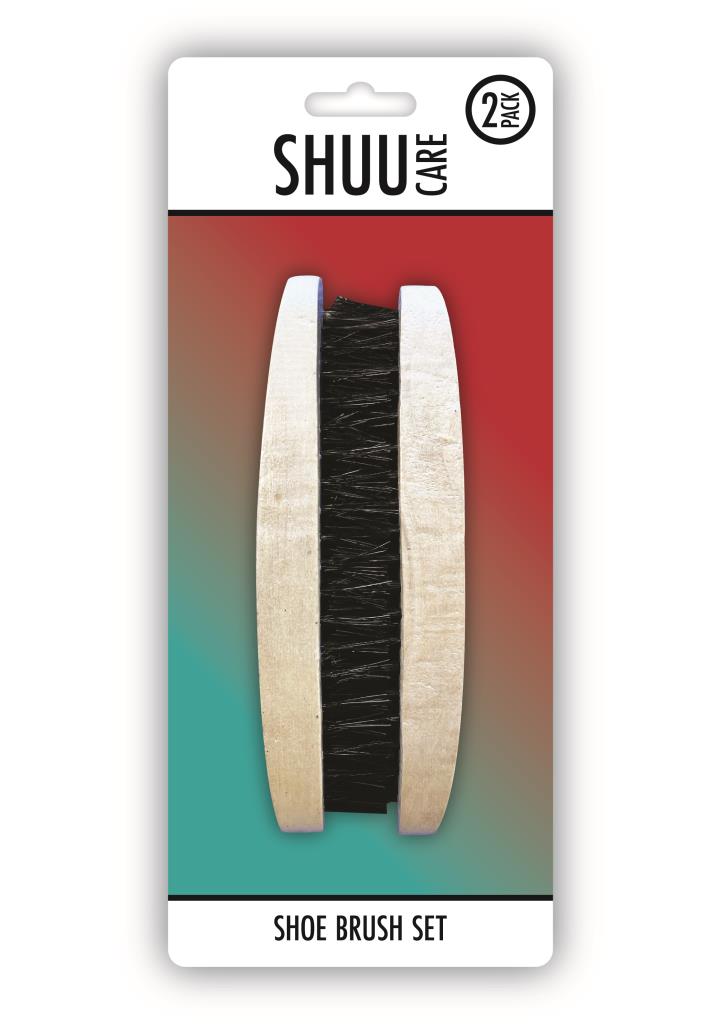 SHUU Shoe Brush Set - Premium Shoe Care Kit for Lasting Shine