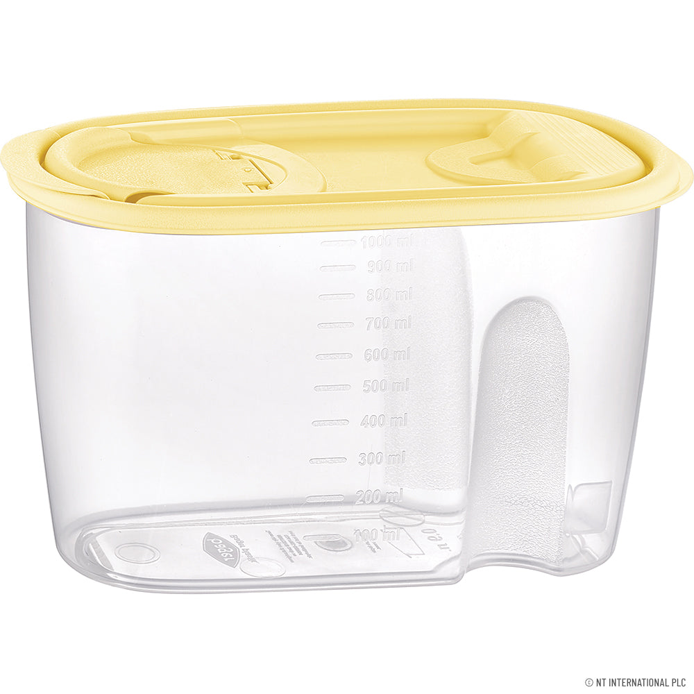 Gardez vos aliments secs frais grâce à la boîte de conservation Sapphire - Capacité 1 L.