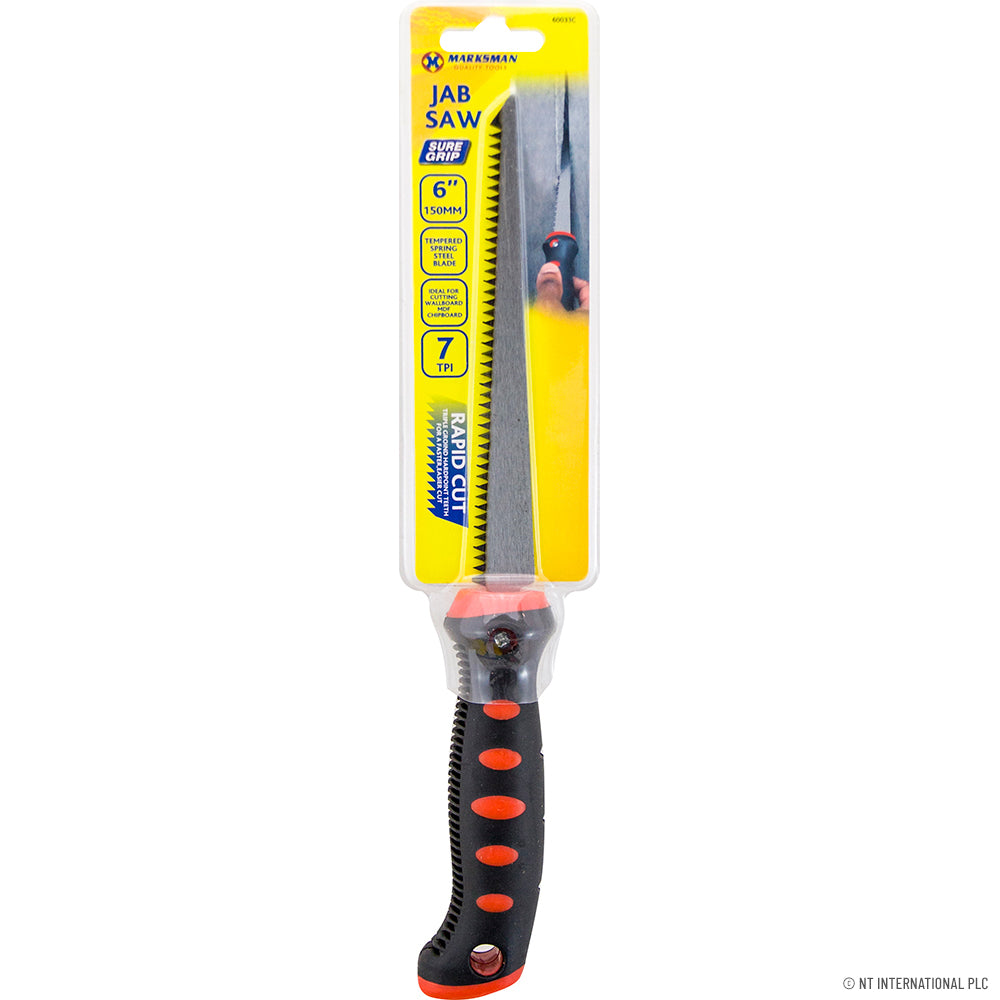 La précision au bout des doigts Scie à guichet 6" / 15cm avec poignée souple pour une coupe sans effort