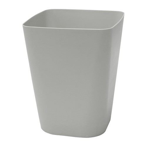 11L Functional Square Bin in Light Grey | Organize Your Space Efficiently.