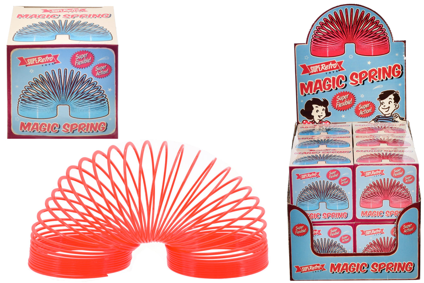 Découvrez la magie des ressorts magiques en plastique