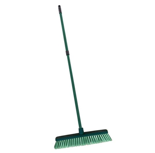 TheGardener Soft Bristle Broom with Telescopic Handle.