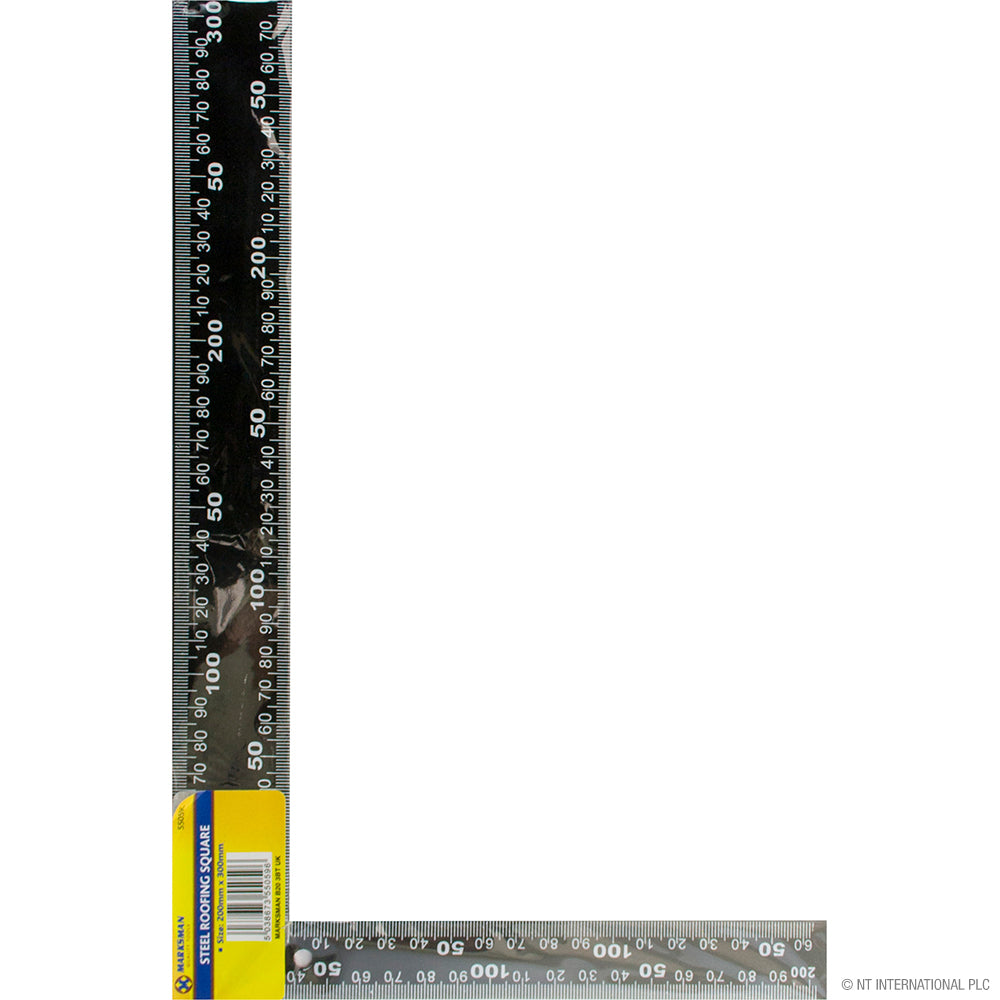 Équerre de charpentier 200 x 300 mm - Outil de mesure précis