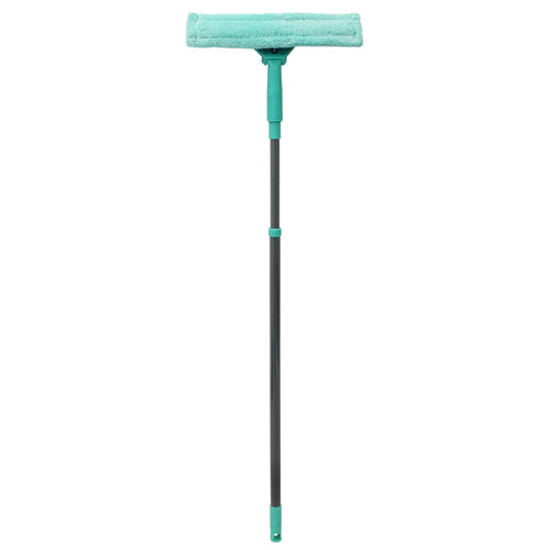 Nettoyant pour vitres en microfibre efficace en turquoise élégant.