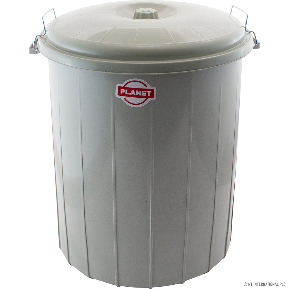 Poubelle Verrouillable Premium N° 3 Grise 50L | Gestion sécurisée des déchets.