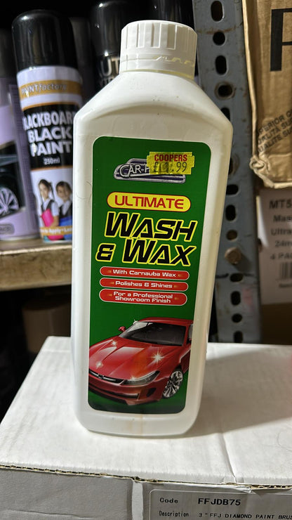 Premium Wash & Wax Products