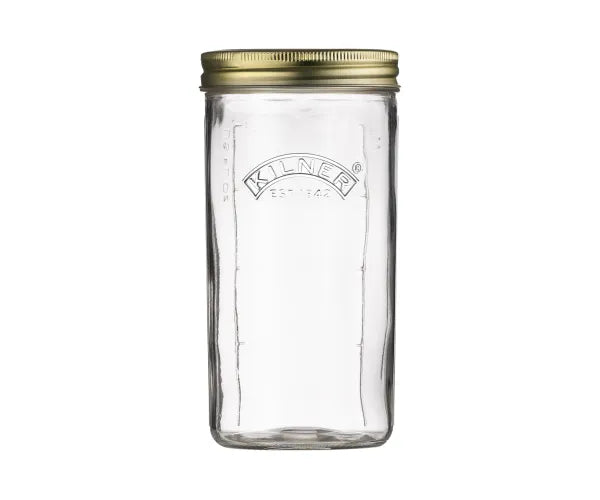 1-Litre Wide Mouth Preserve Jar - Ideal for Storing Fresh Goodness.