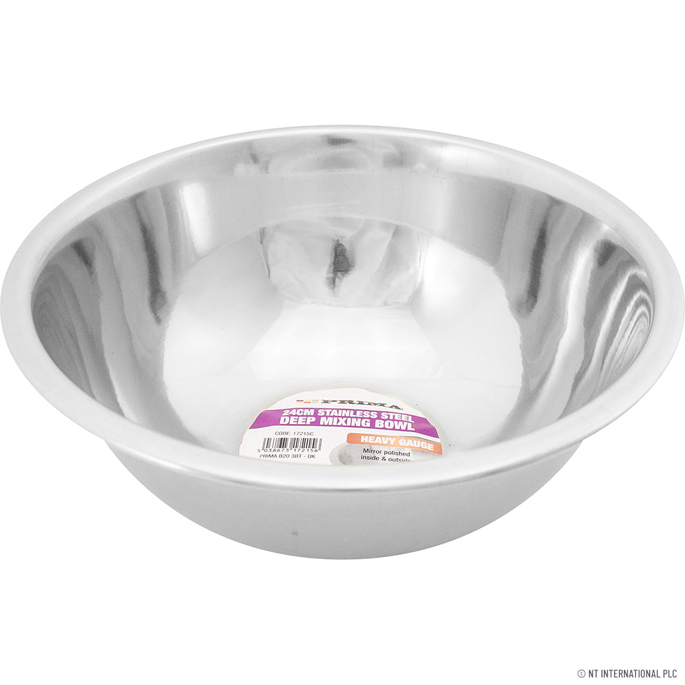 Bol mélangeur profond Premium 24 cm - Qualité robuste pour une cuisine sans effort