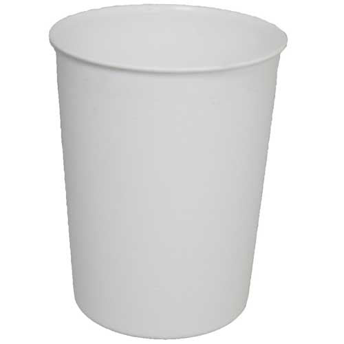 Corbeilles à papier 9L - Blanches
