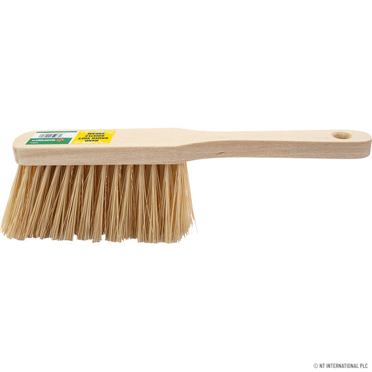 Brosse à main à poils doux de qualité supérieure en crème | Outil de nettoyage doux pour la maison.
