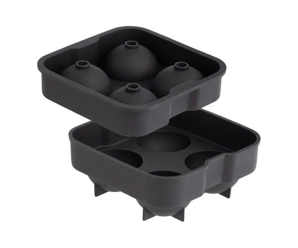 Coffret de moules à glaçons ronds en silicone de qualité supérieure | Améliorez vos boissons avec des glaçons parfaitement formés.